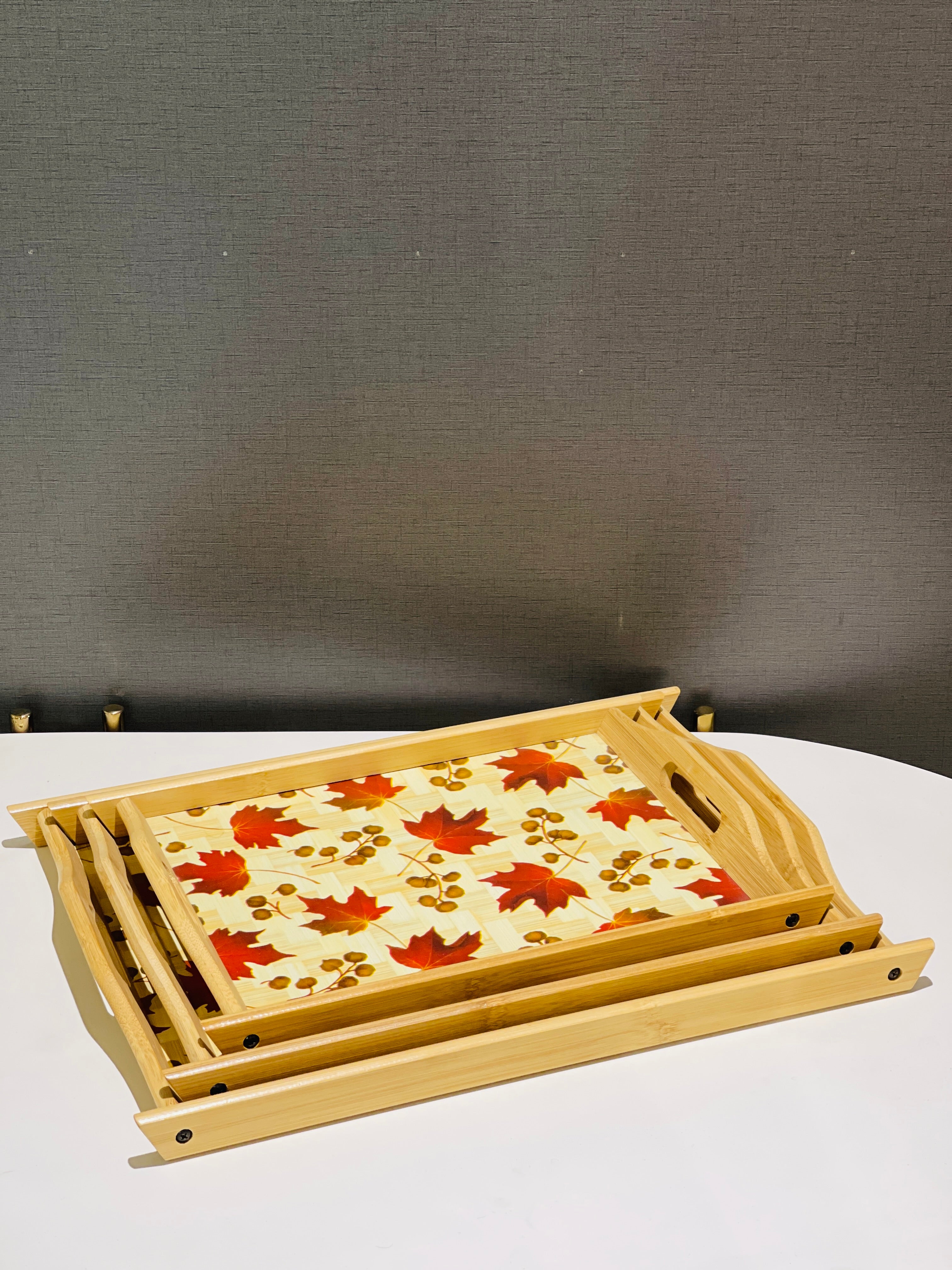 Tray Set Wood