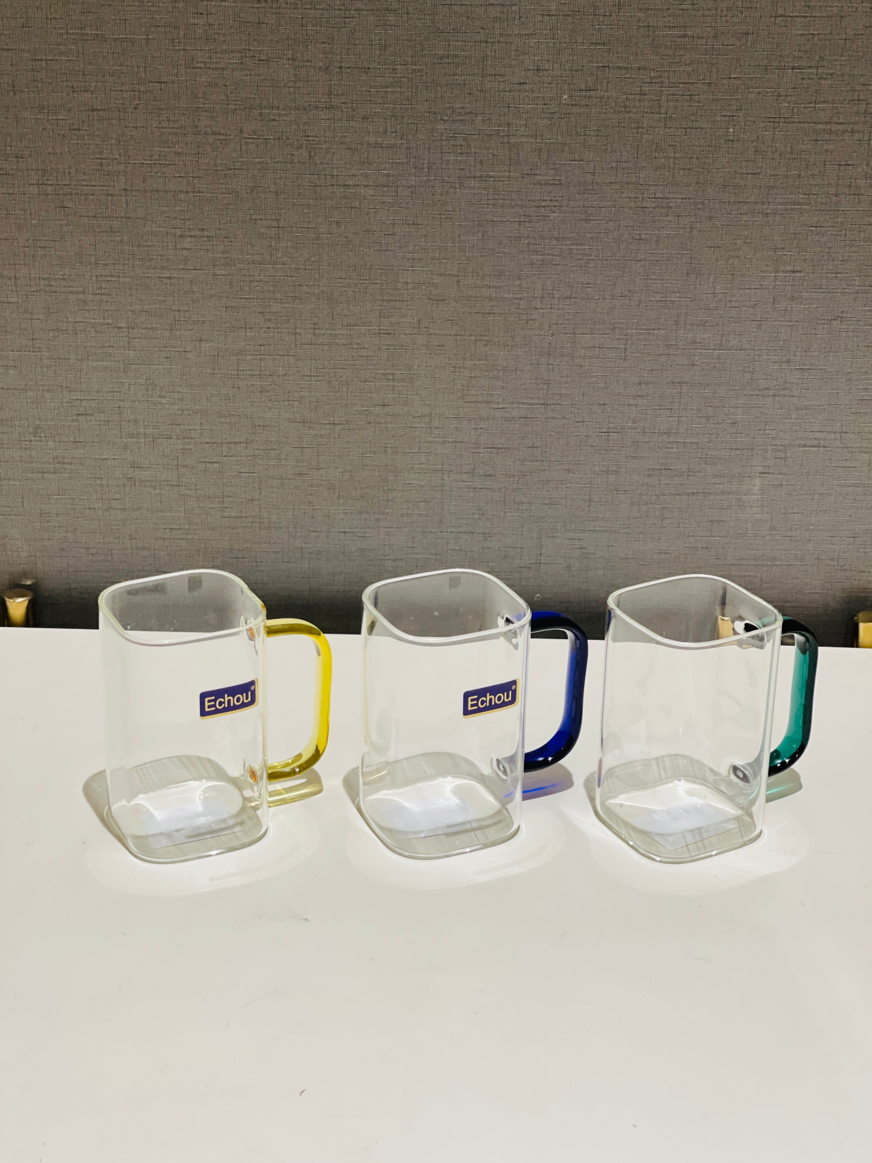 Mug Set Glass 6 Pieces