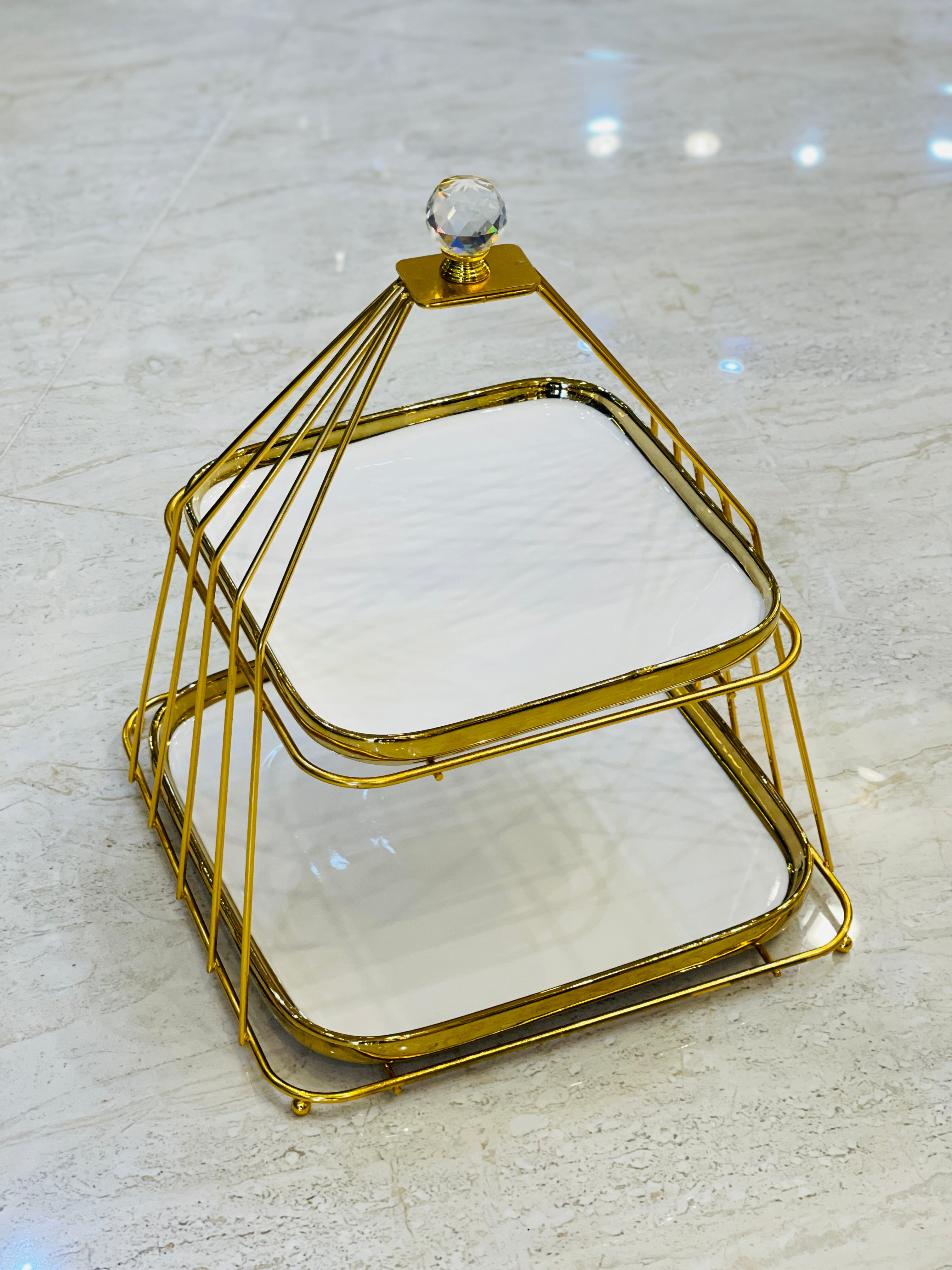 Serving Platter Metal Stand