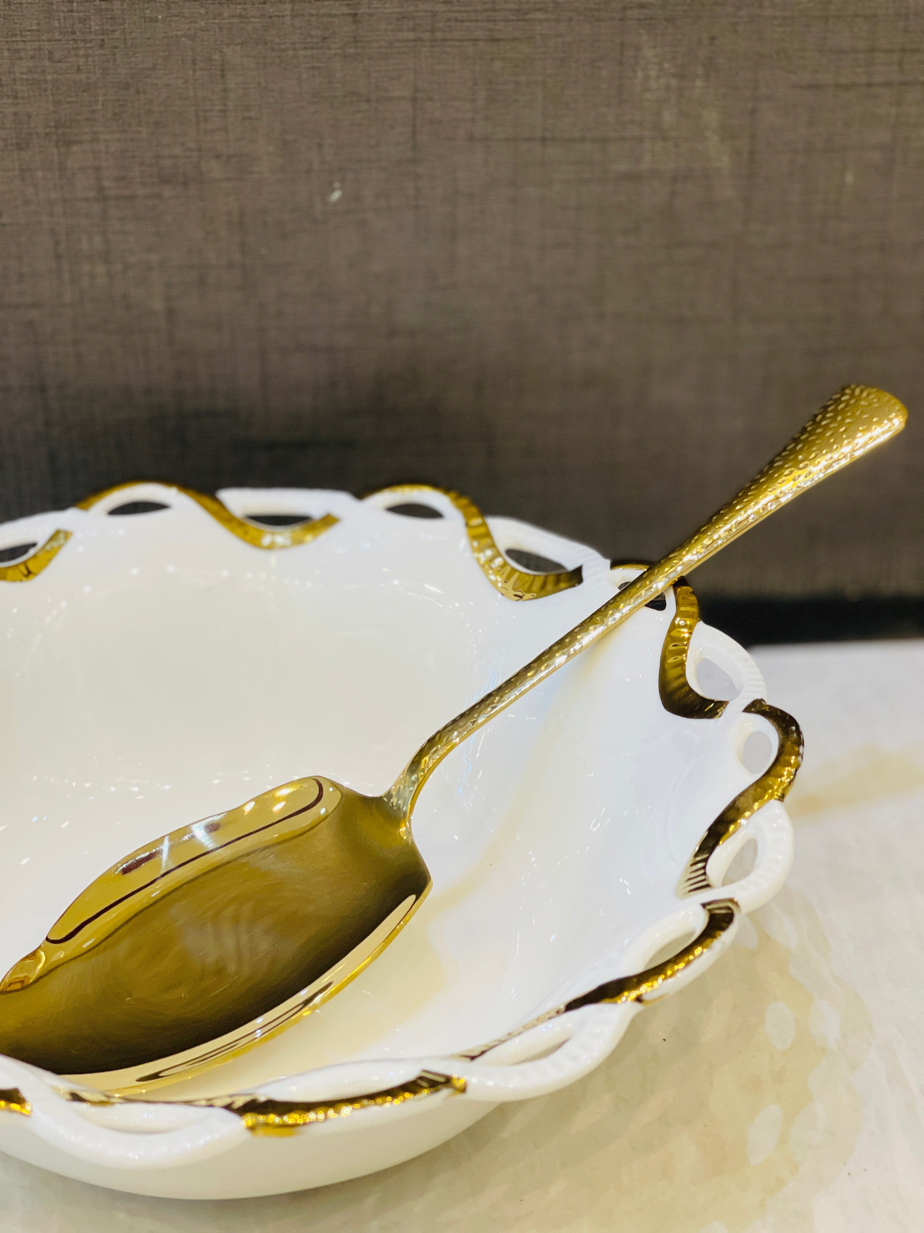 Serving Spoon Golden