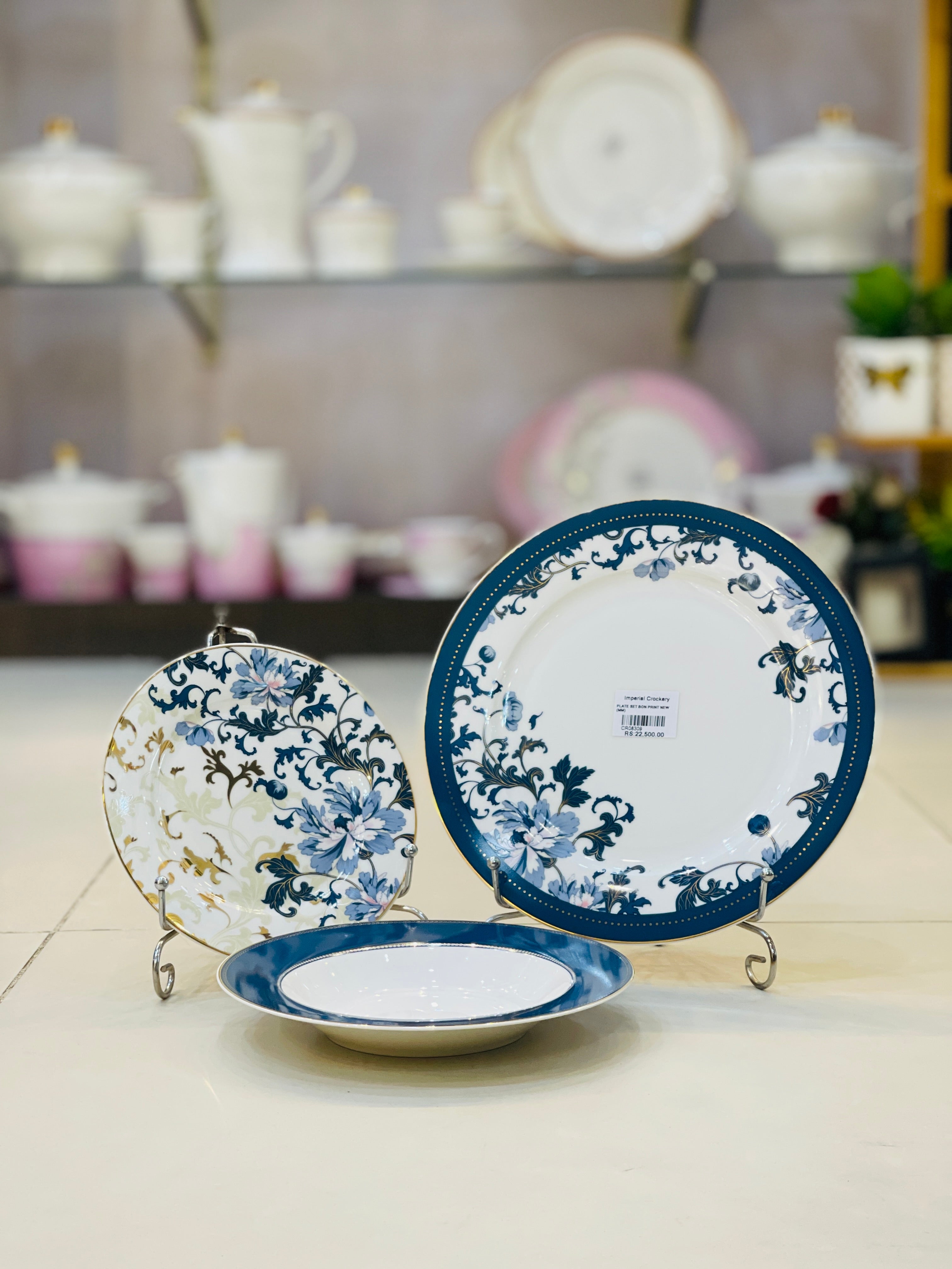 Plate Set Johnson Bros