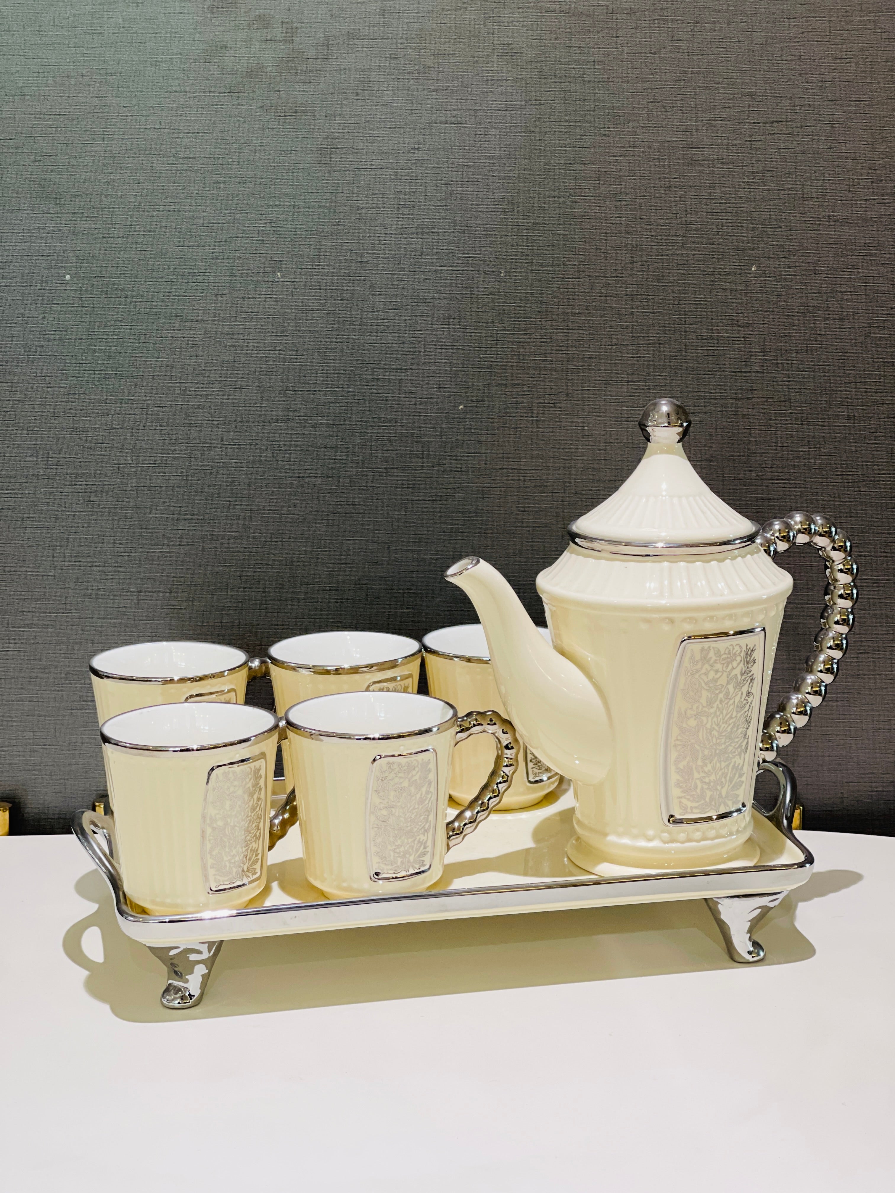 Tea Set With Tray