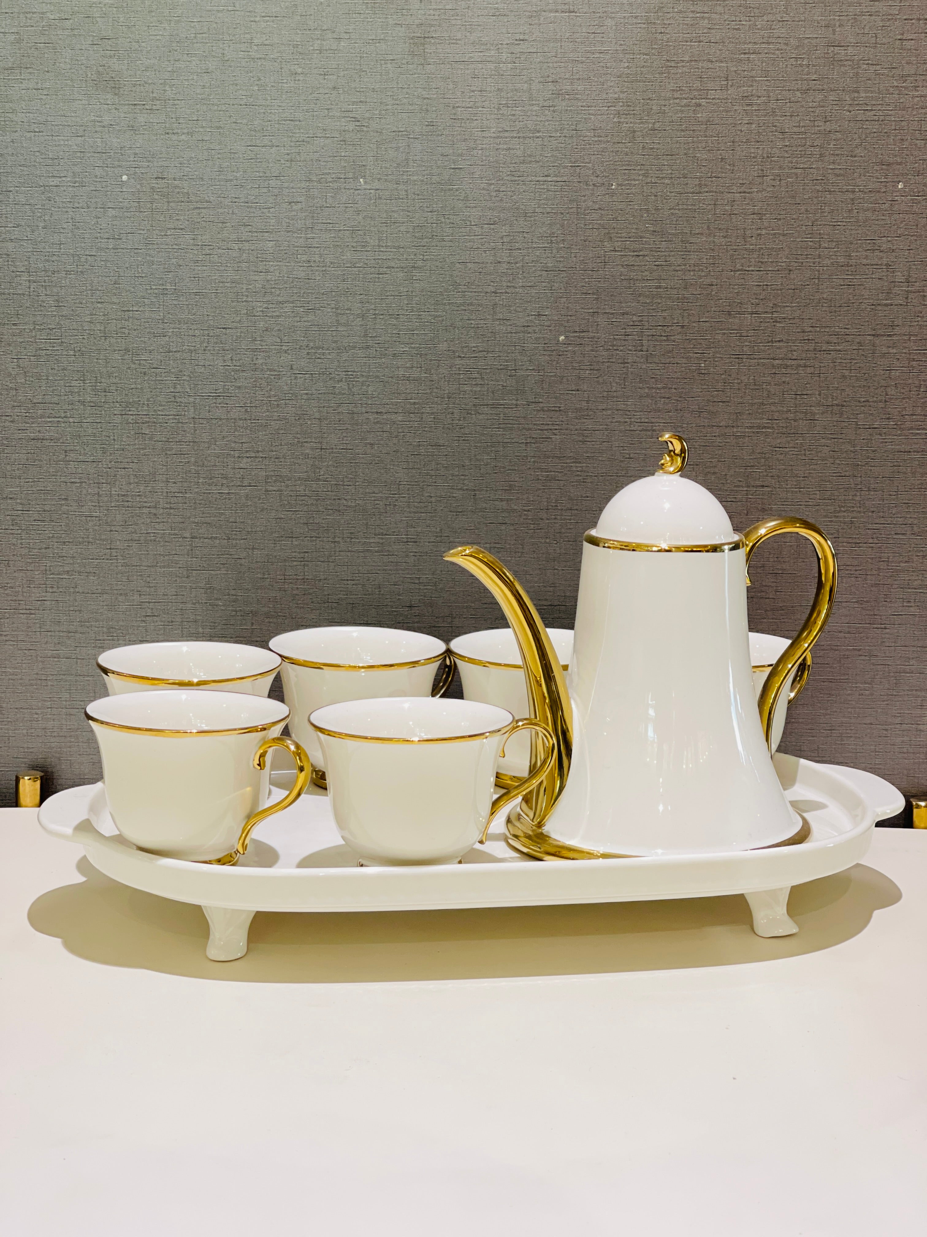 Tea Set With Tray