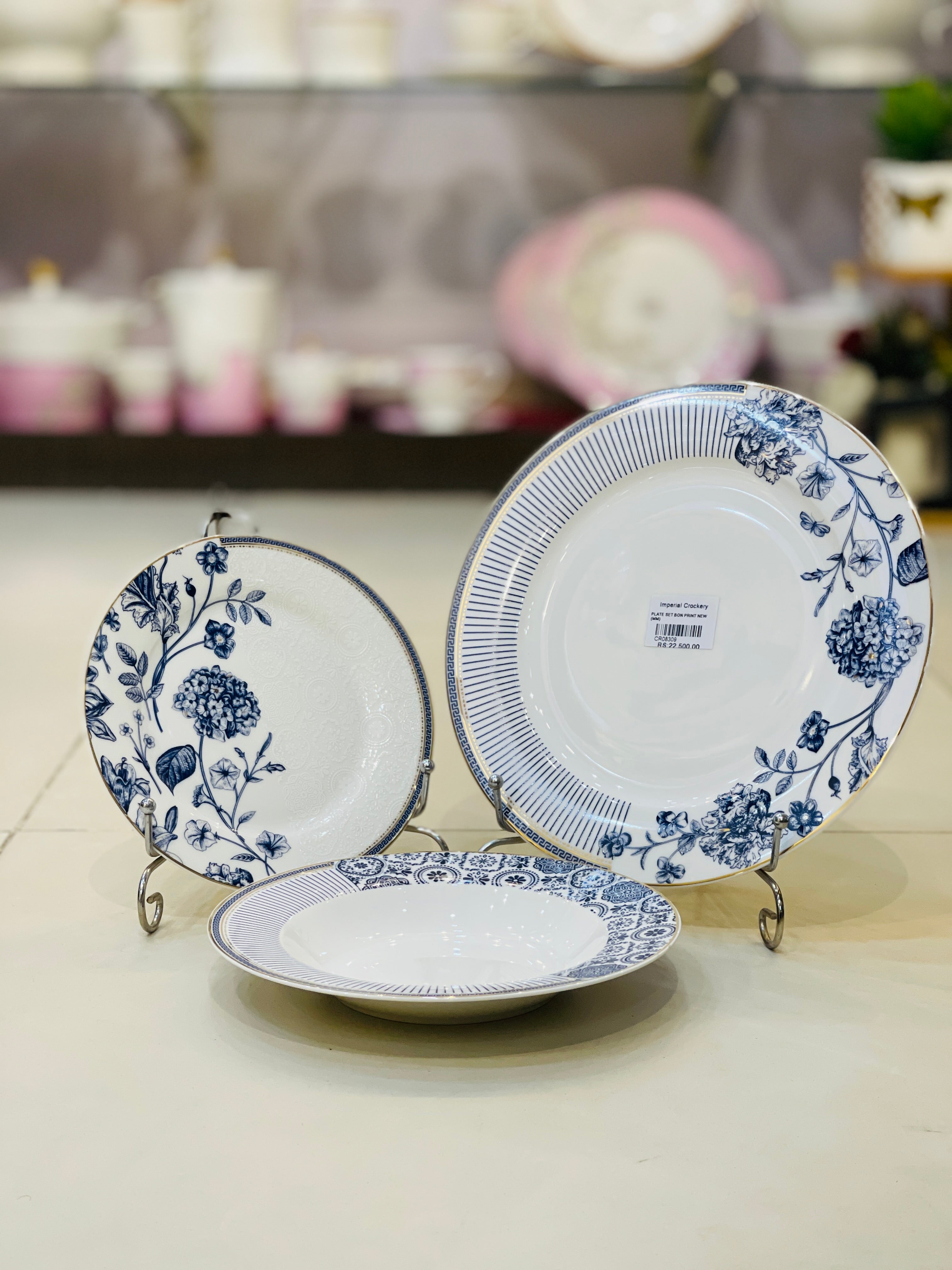 Plate Set Johnson Bros