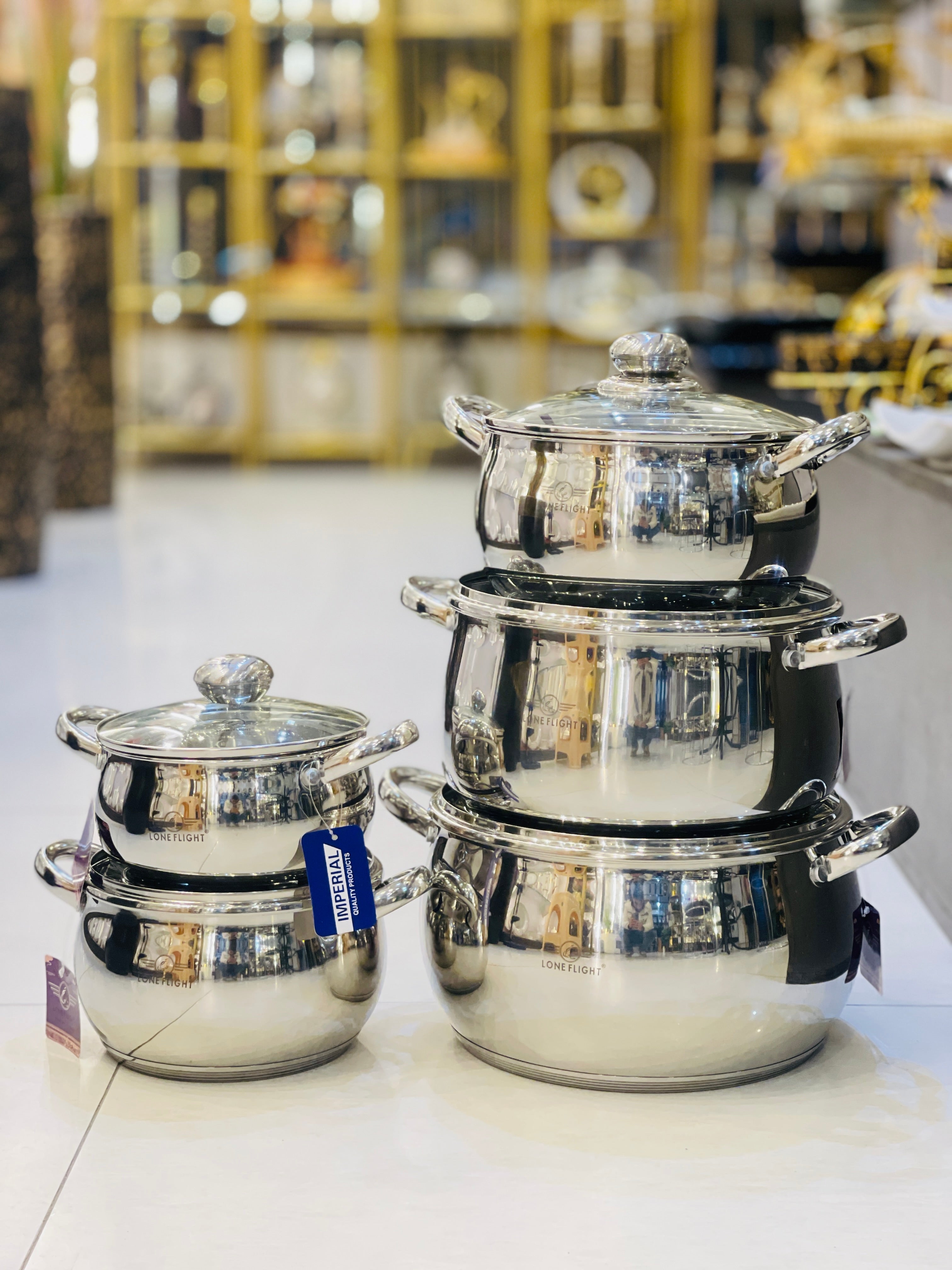 Stainless Steel Daikchi Set