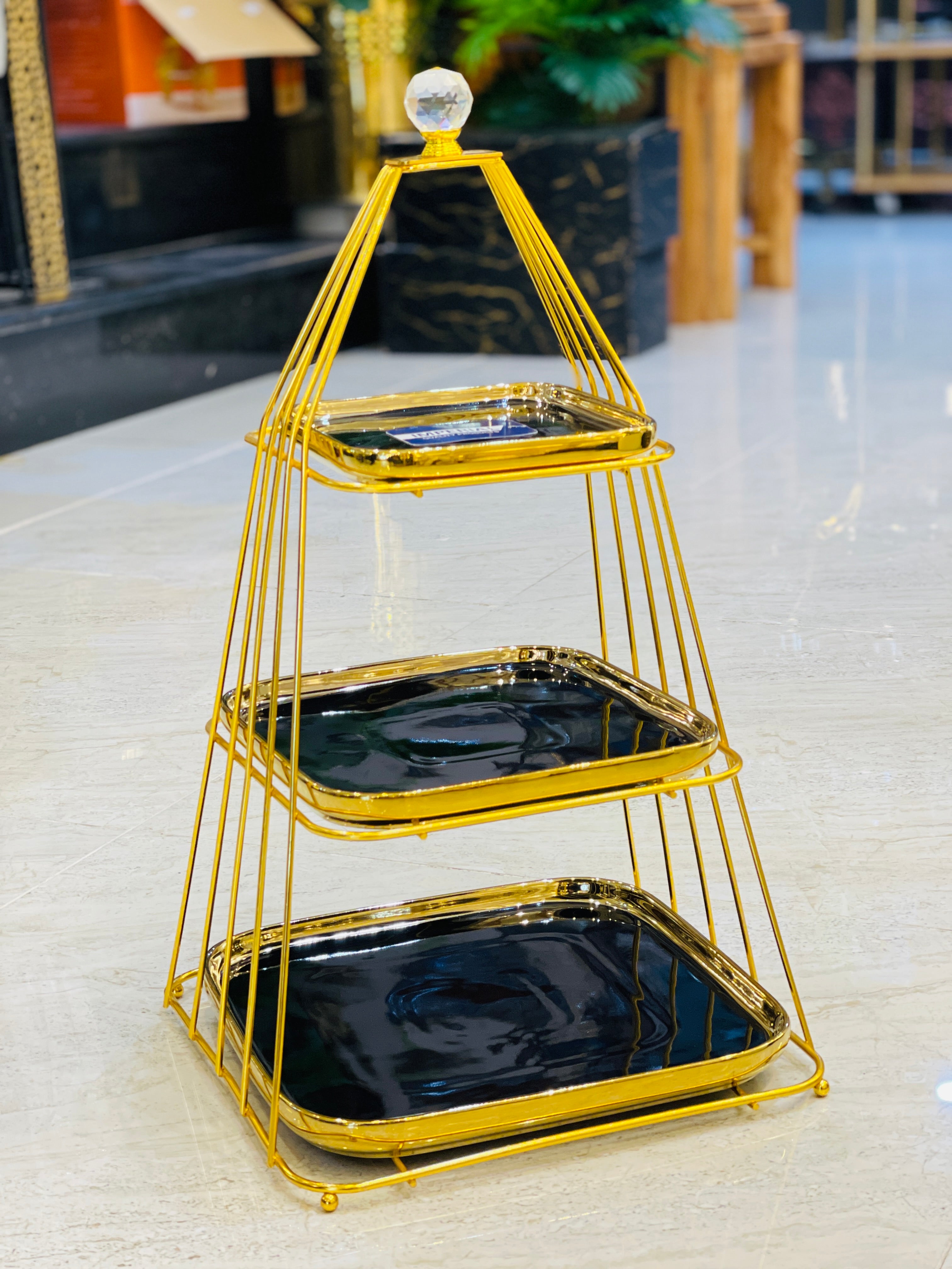 Serving Platter Metal Stand