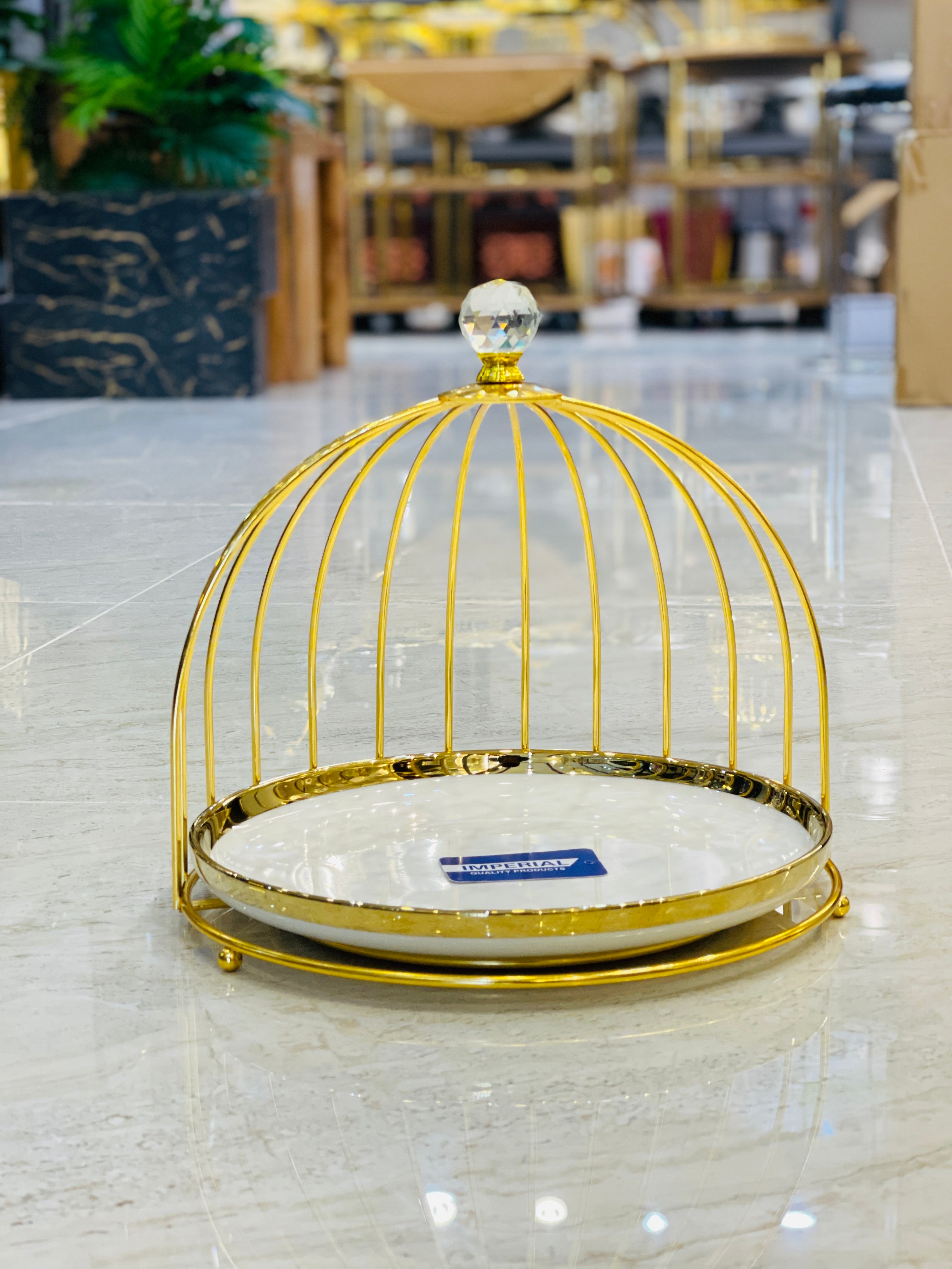 Serving Platter Metal Stand