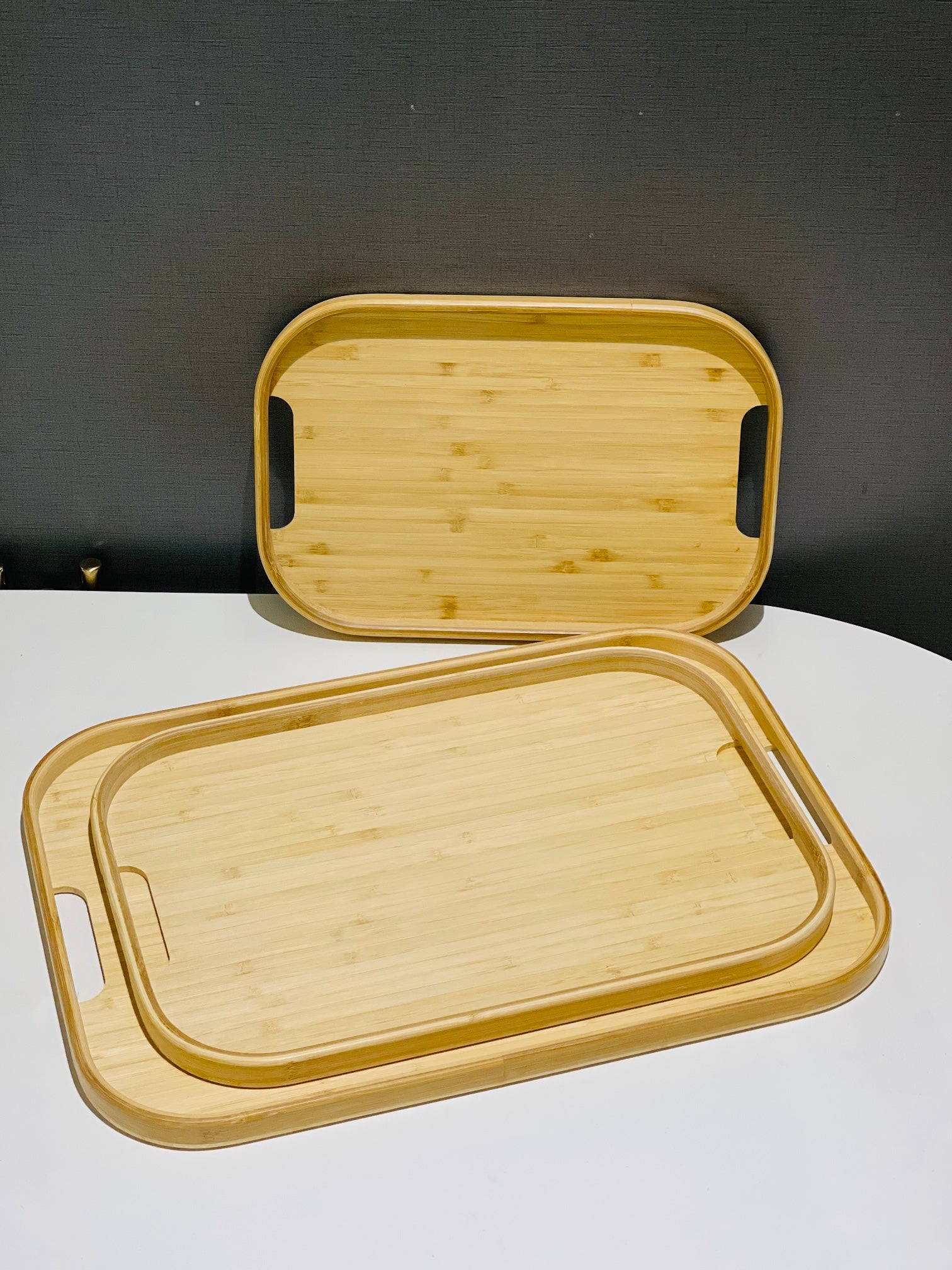 Tray Set Wood