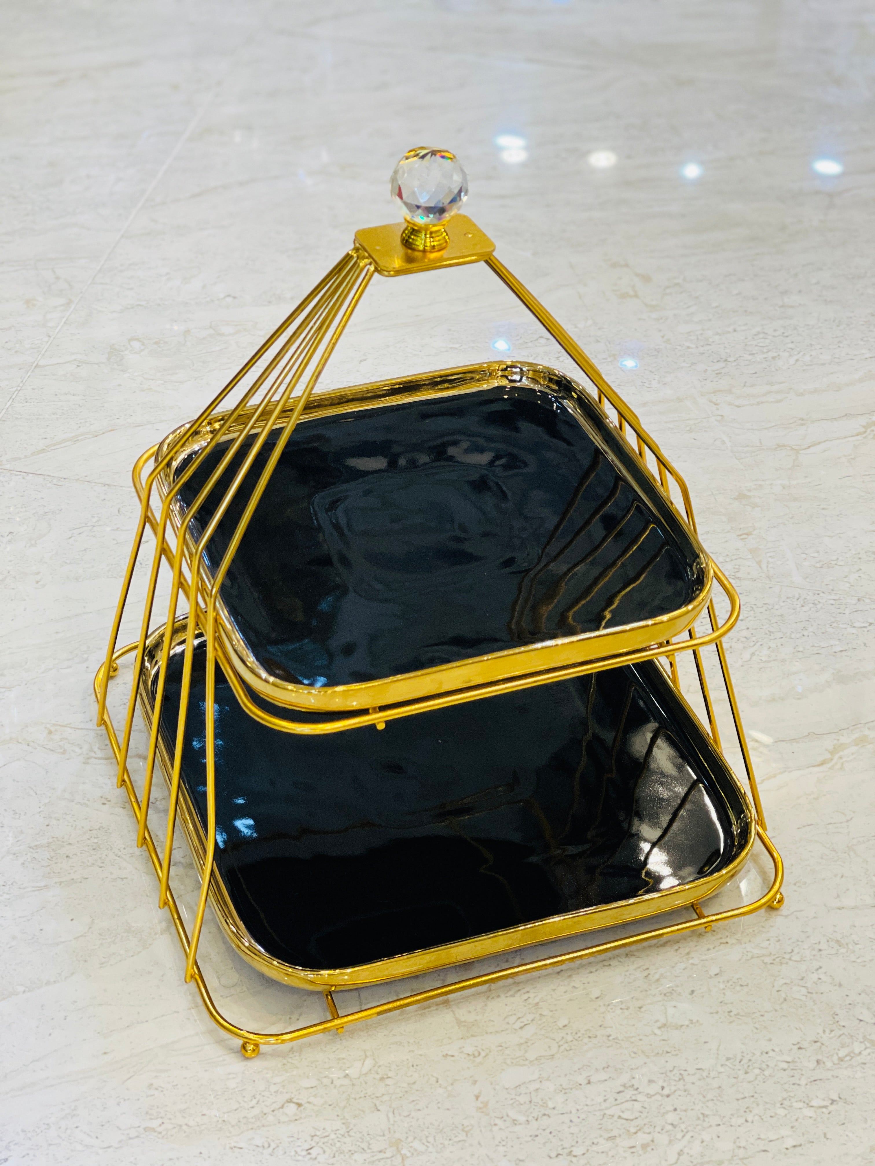 Serving Platter Metal Stand