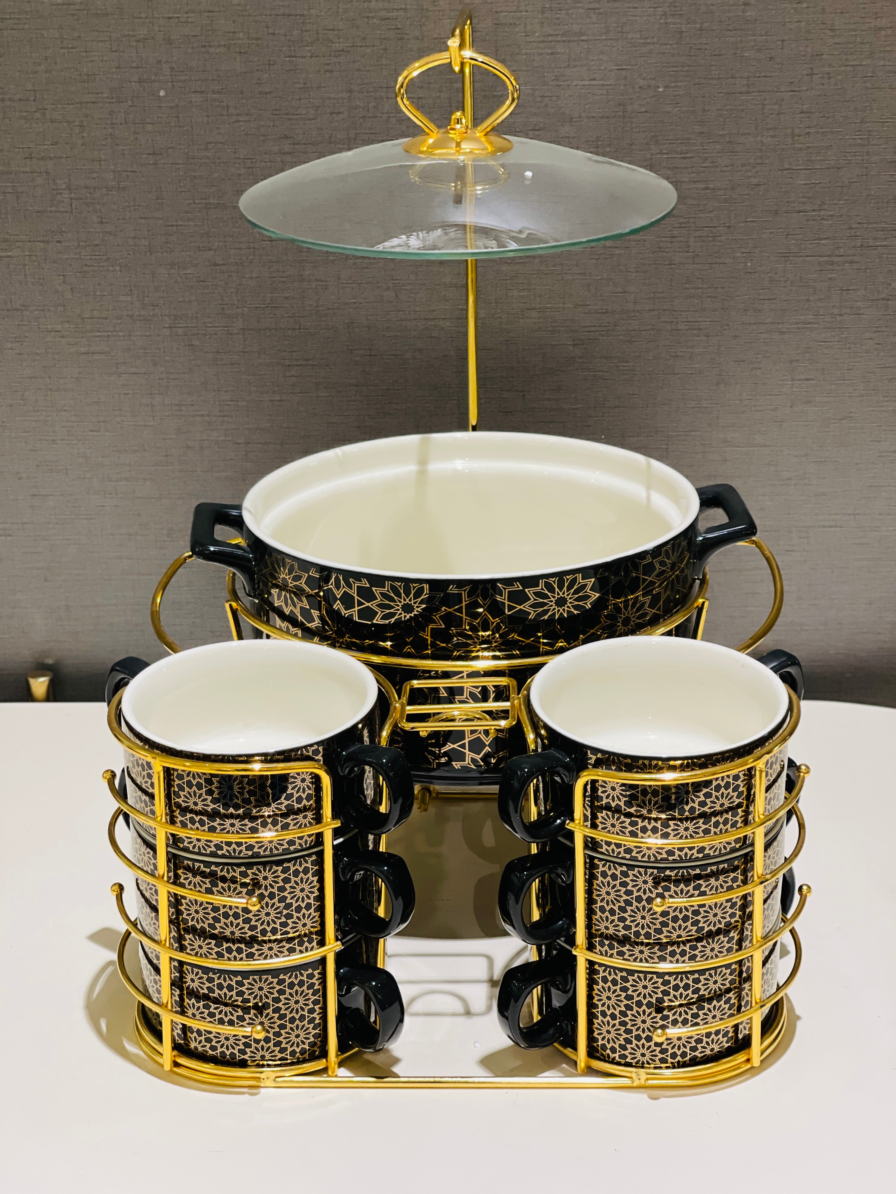 Soup Set Metal Stand