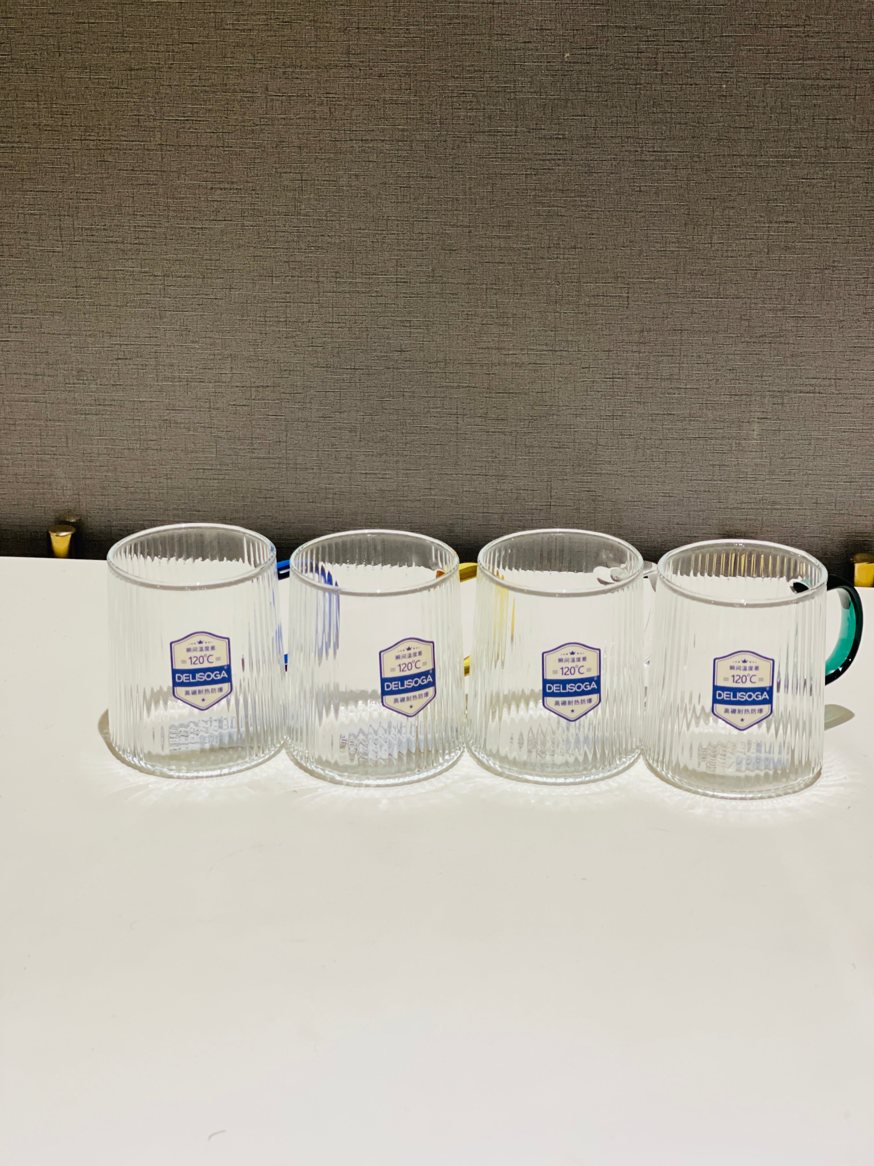 Mug Set Glass 4 Pieces