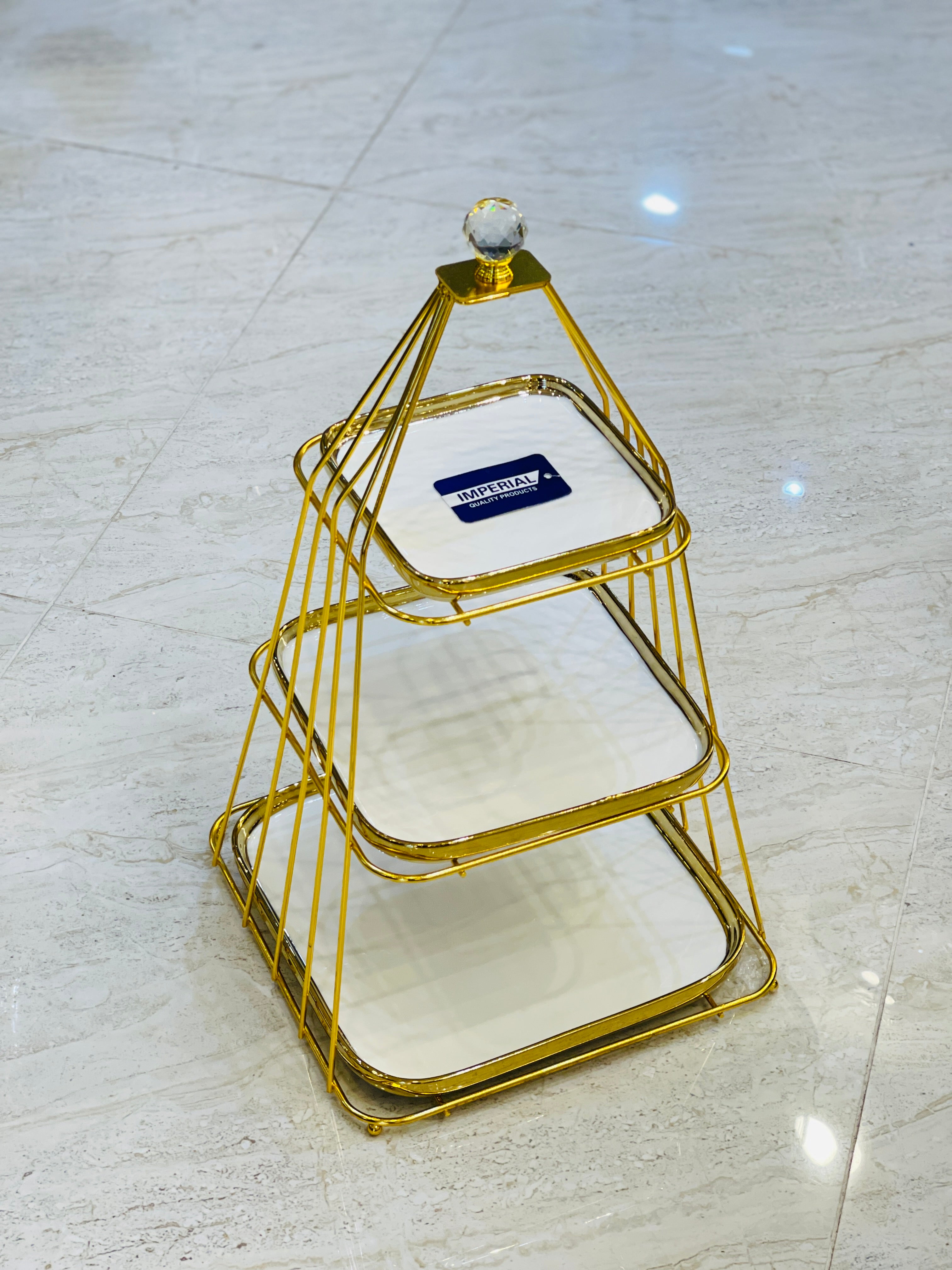 Serving Platter Metal Stand