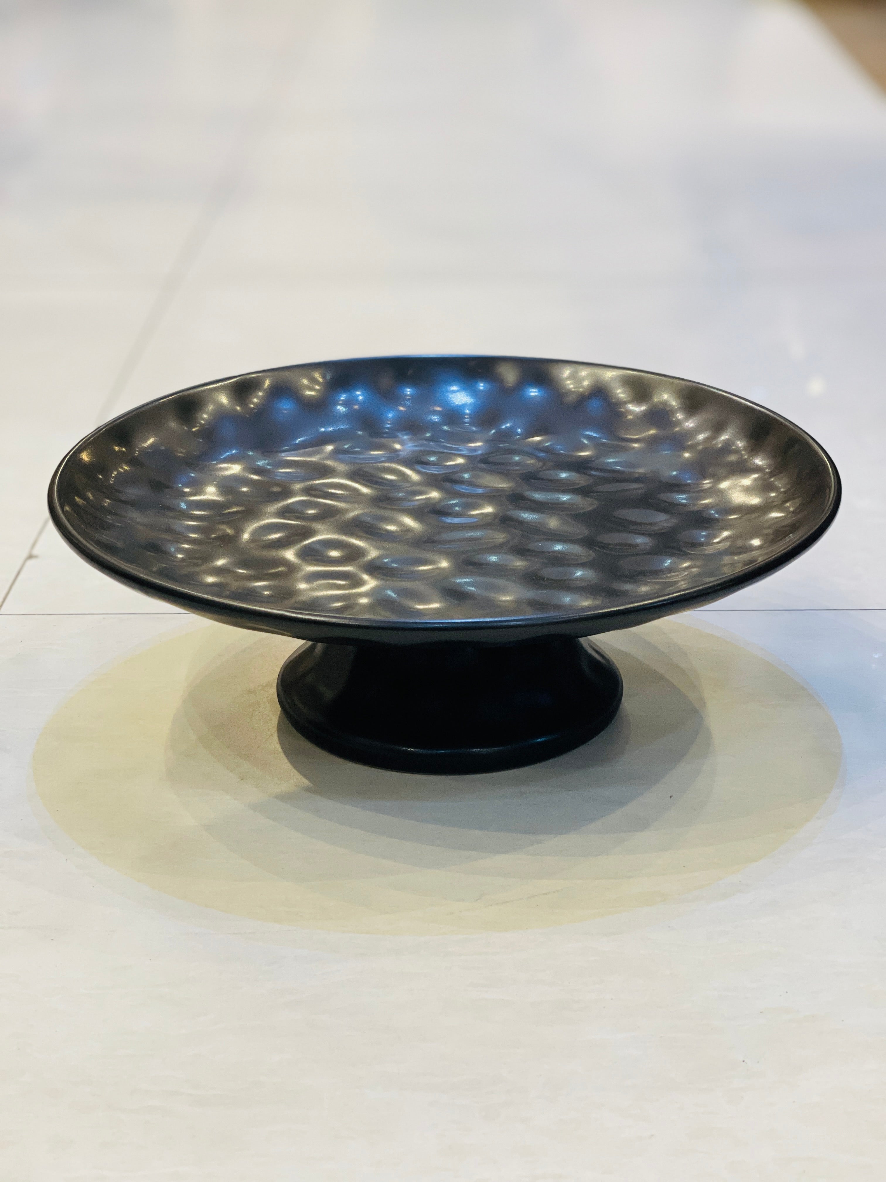 Platter Ceramic Black