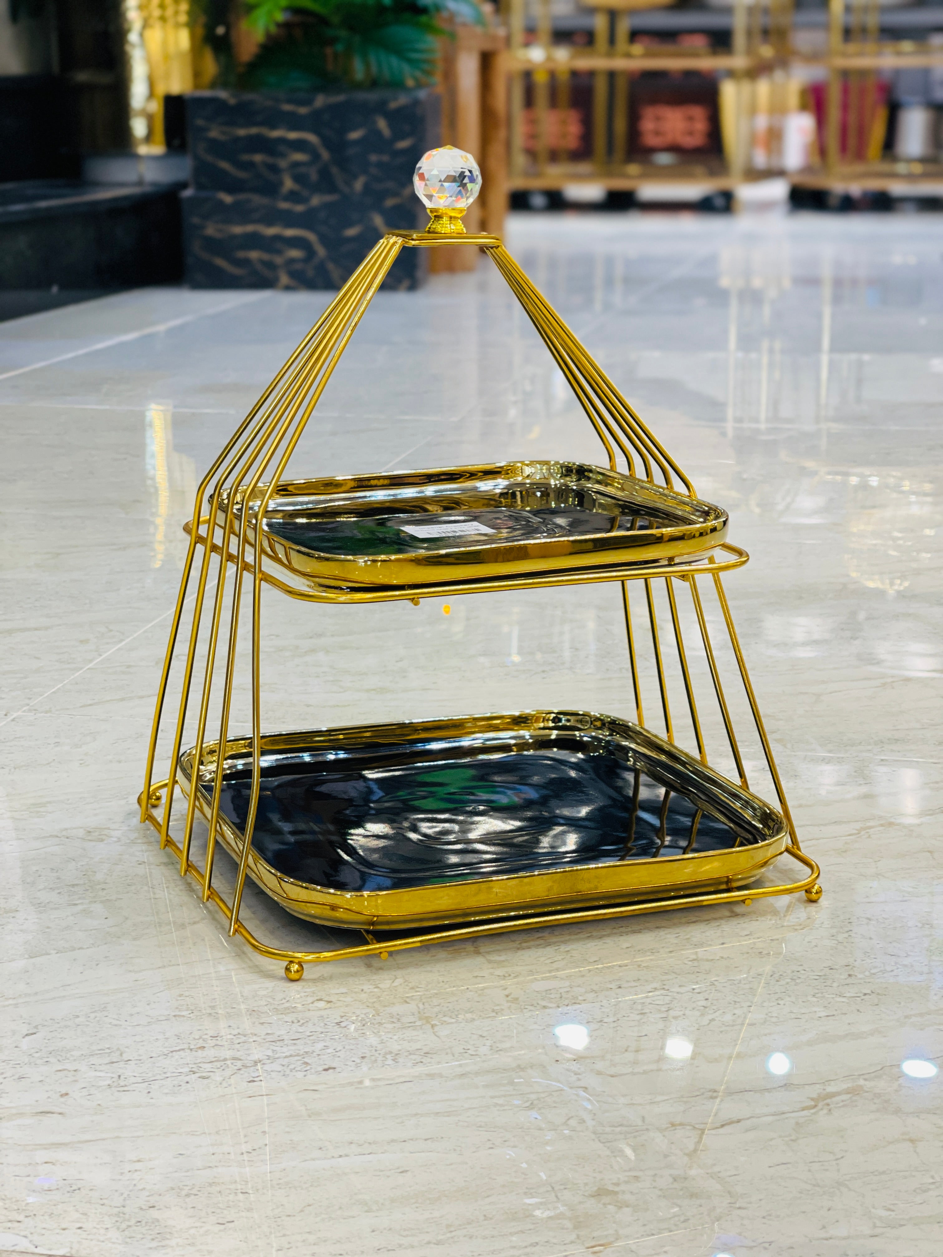 Serving Platter Metal Stand