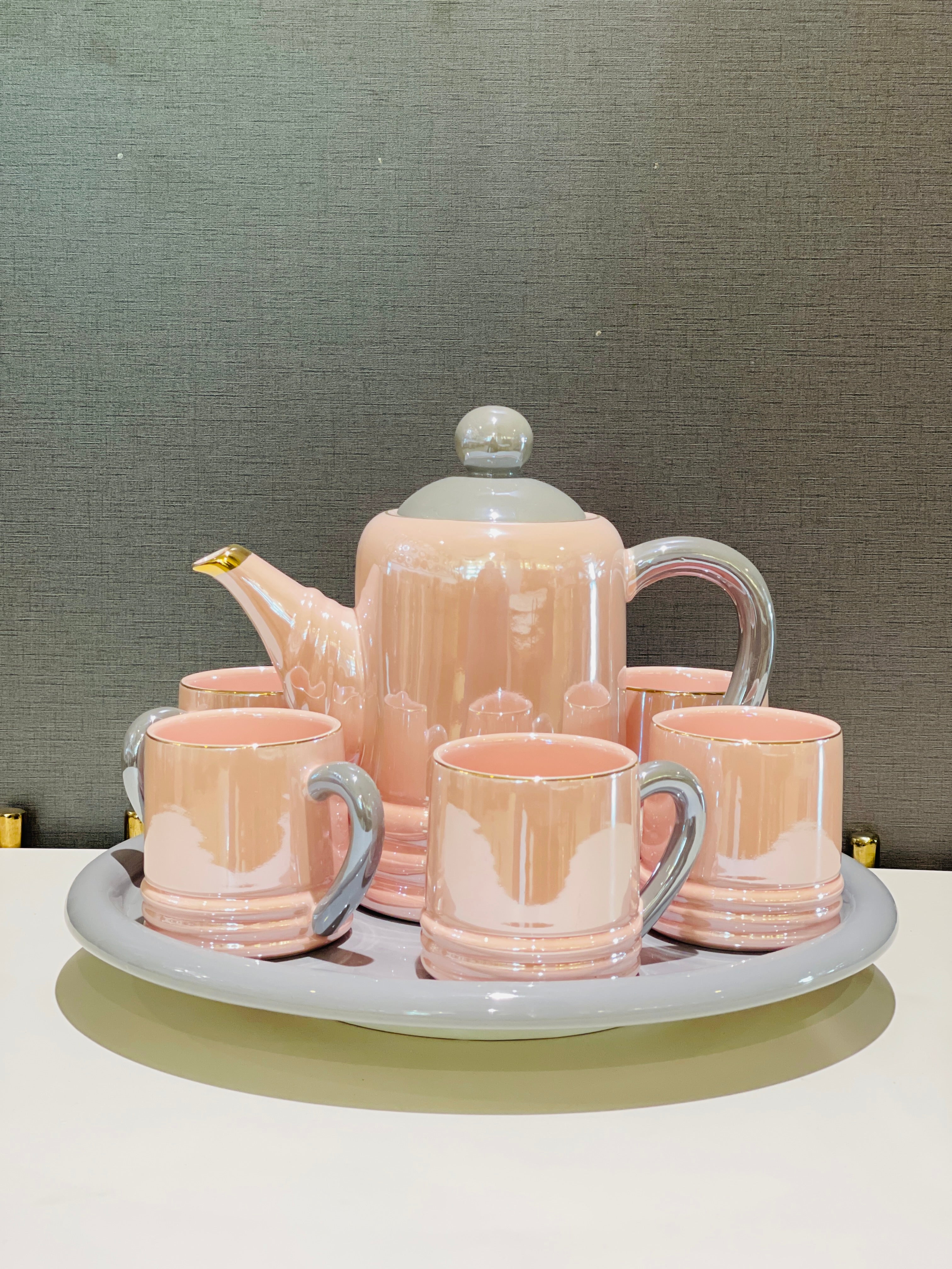 Tea Set Revolving Tray