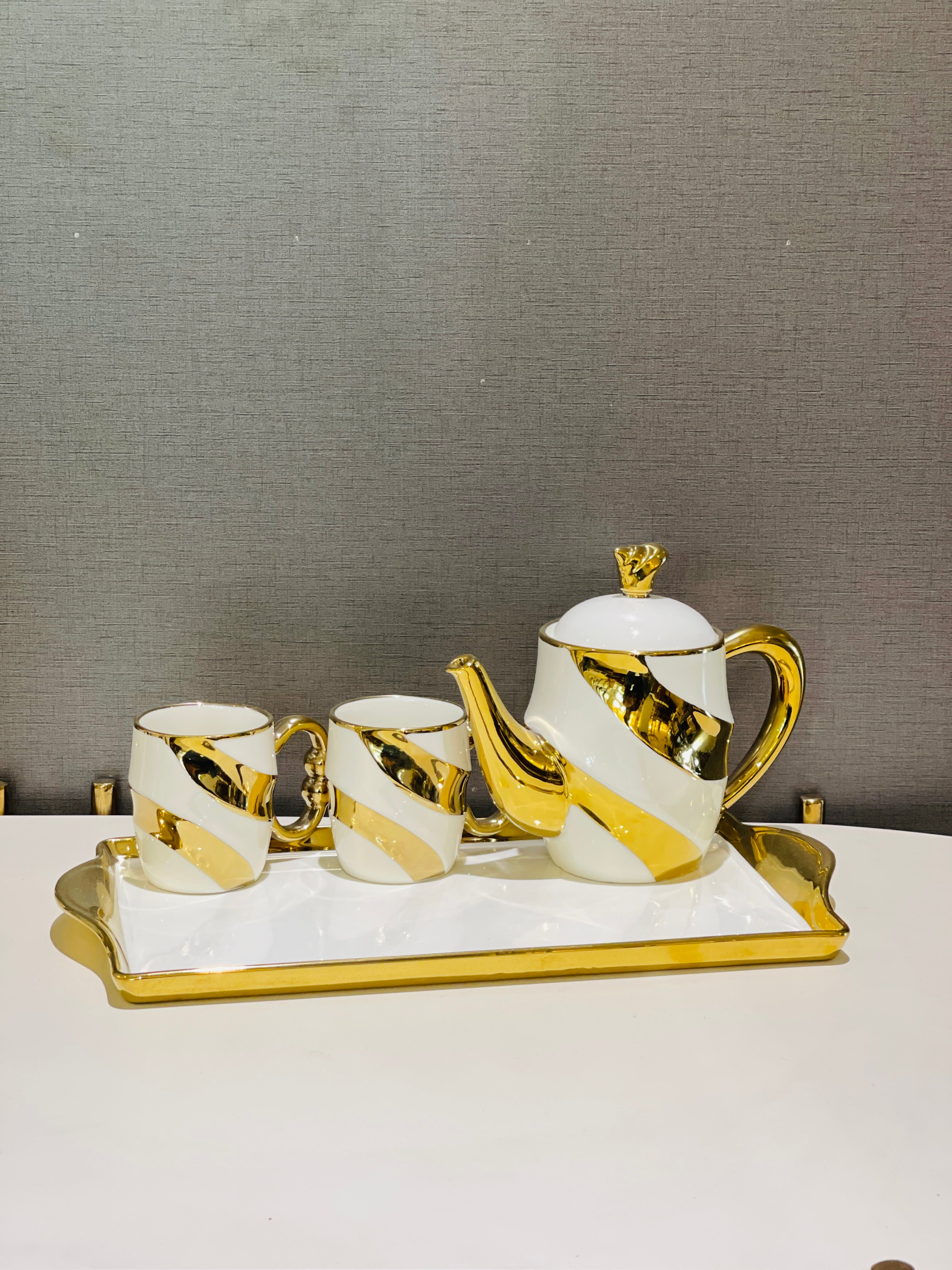 Tea Set With Tray